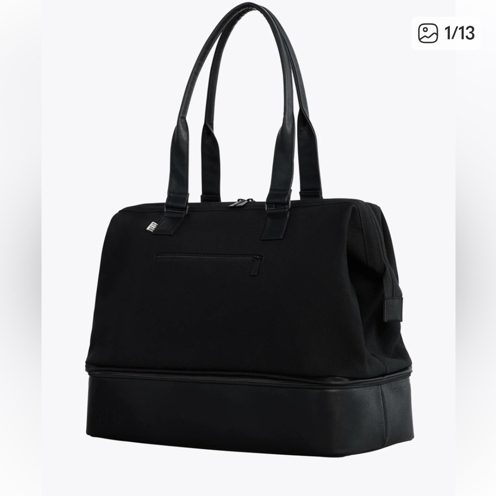 BEIS Black Men's Duffel Bag